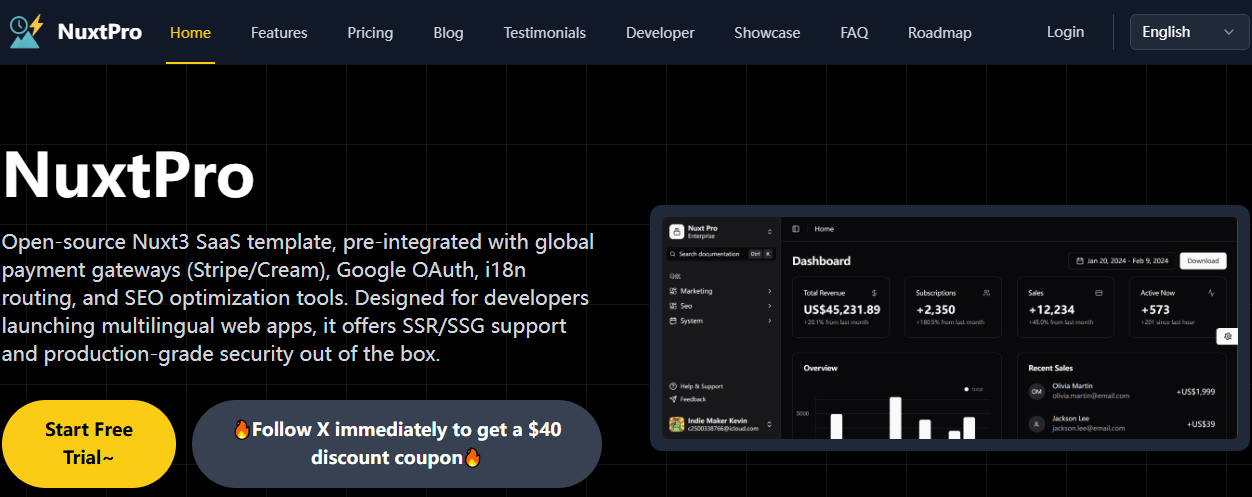 NuxtPro gallery image