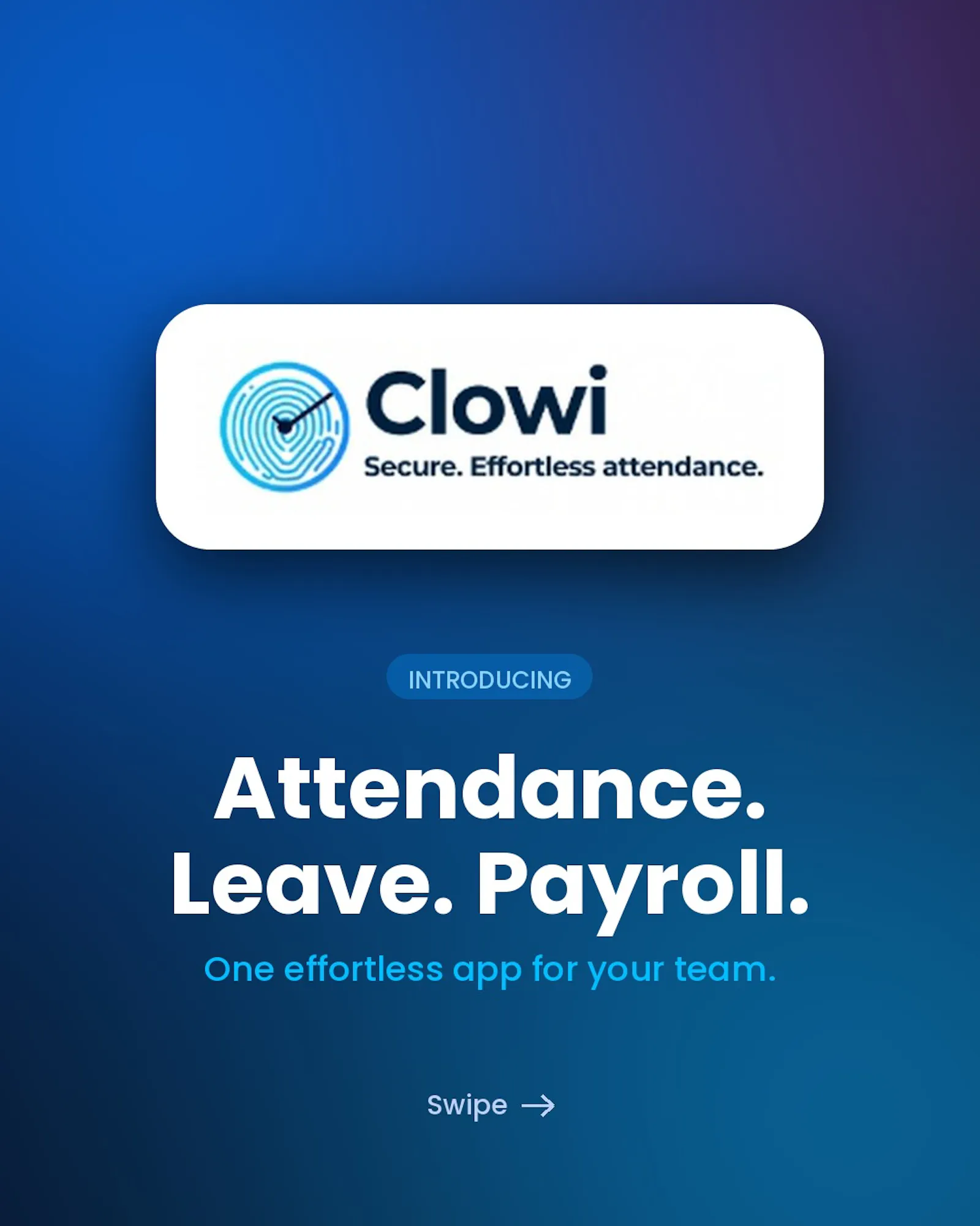 Clowi simplified attendance  screenshot 2