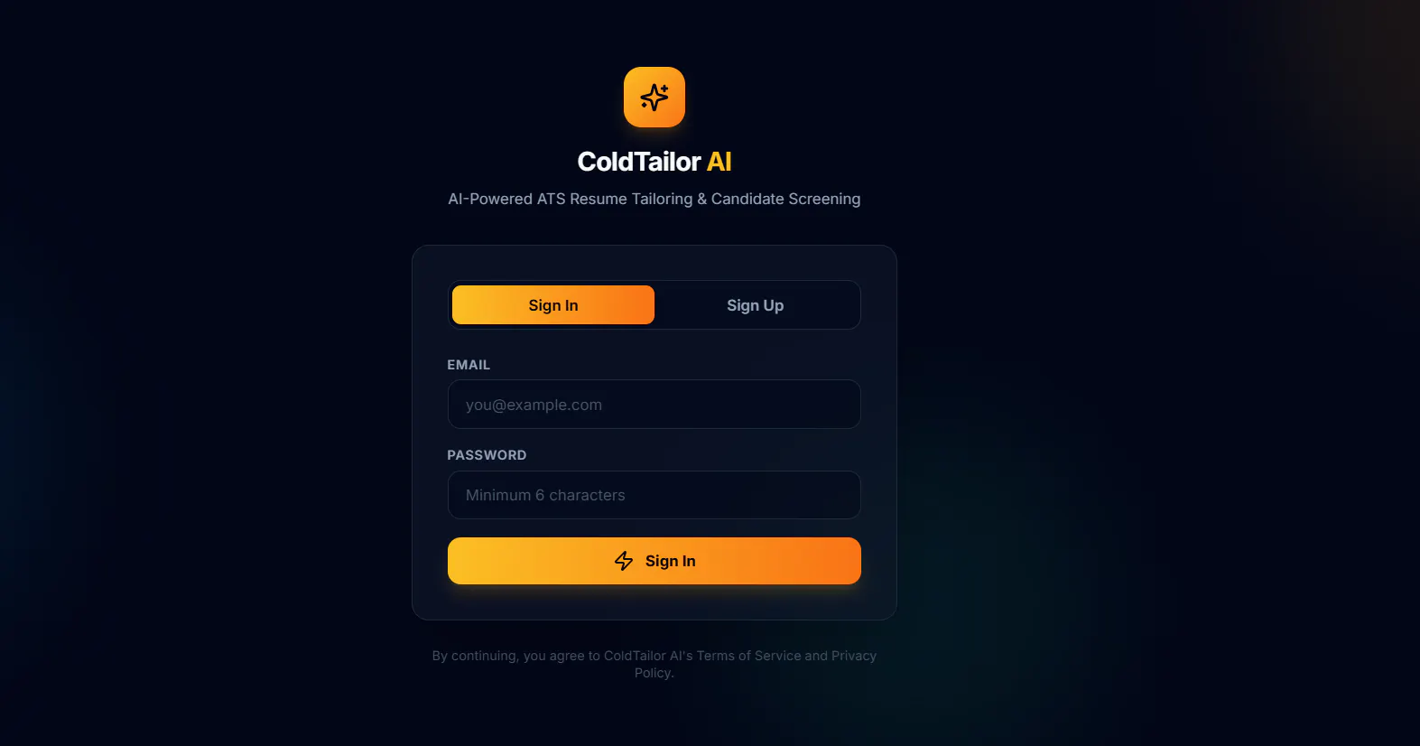 ColdTailor AI gallery image