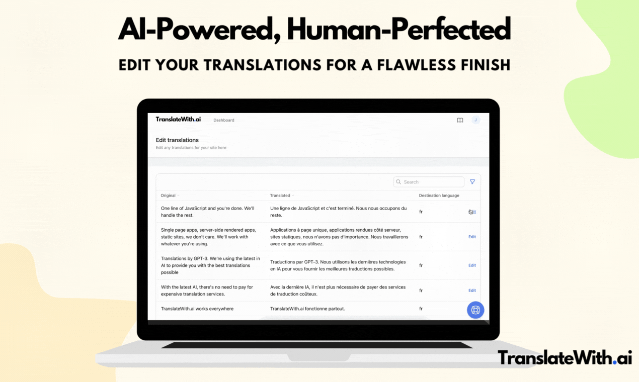 TranslateWith.AI - GPT-aangedreven vertaalwidget voor uw website media 3