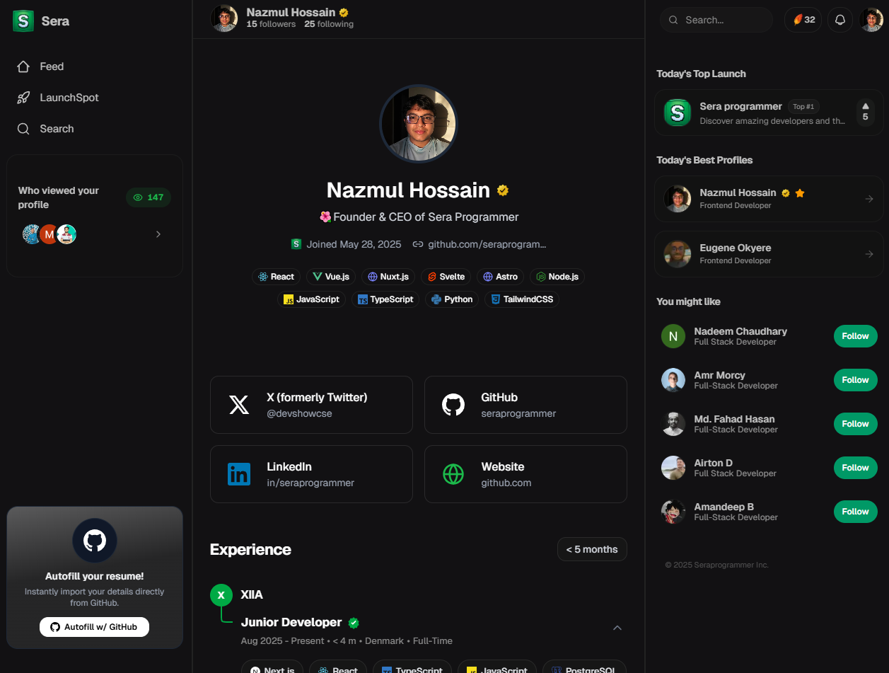 Showcase Your Developer Portfolio gallery image