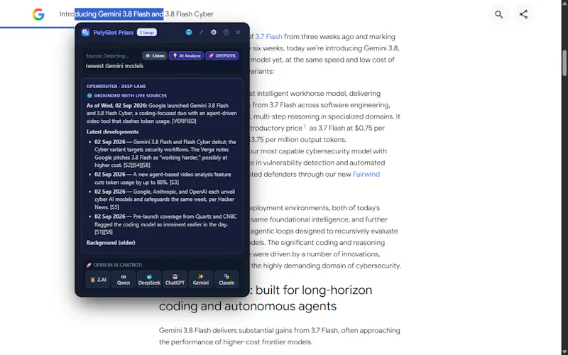 PolyGlot Prism - 45+Autopilot AI Lenses screenshot 3