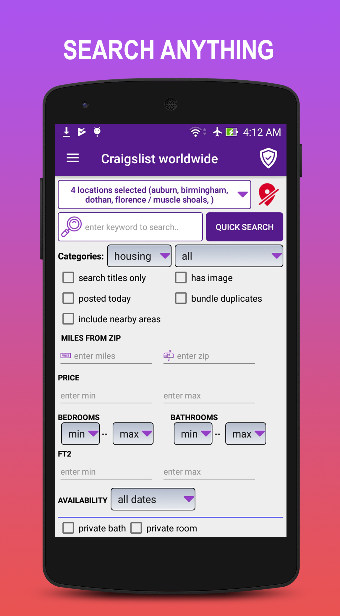 Finder for Craigslist Pro gallery image