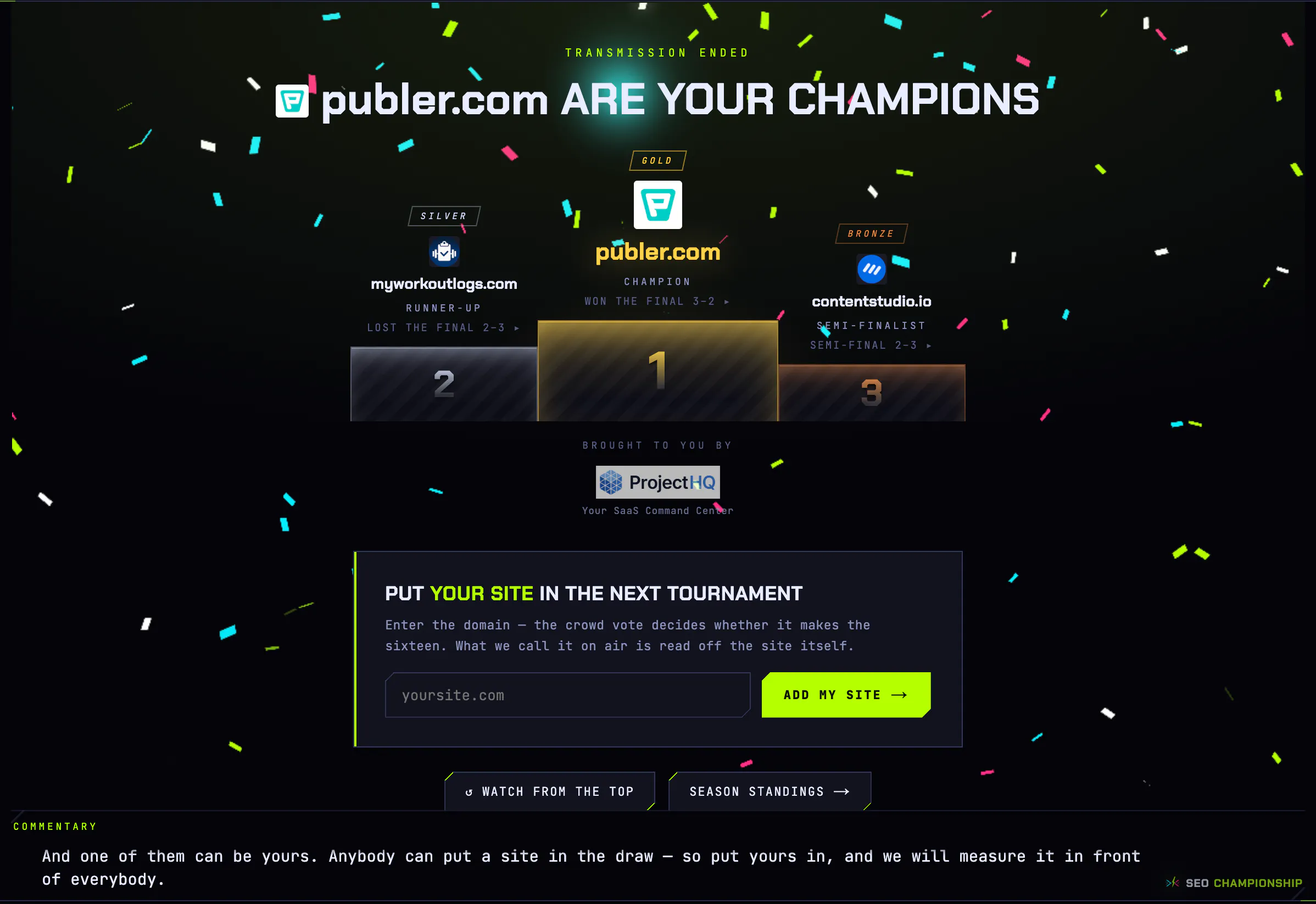 SEO Championship gallery image