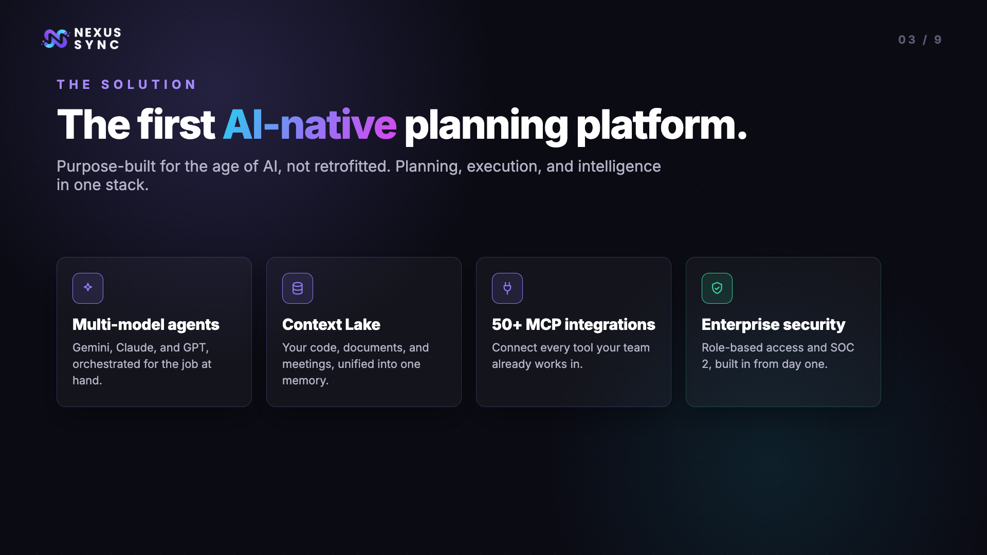AI-native - Continuous Planning Platform gallery image