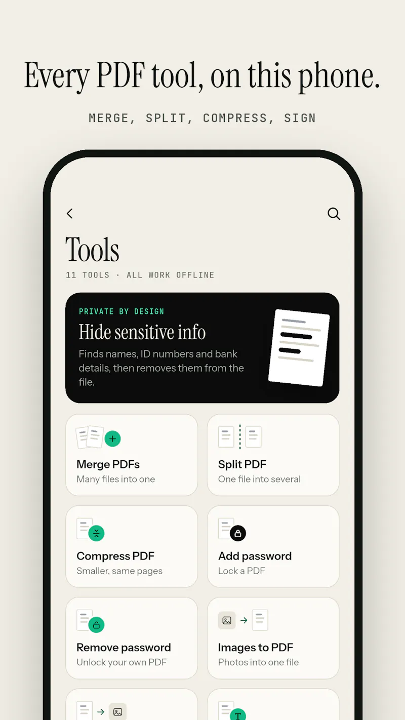 Ocro: Scan, Hide, Share  screenshot 7