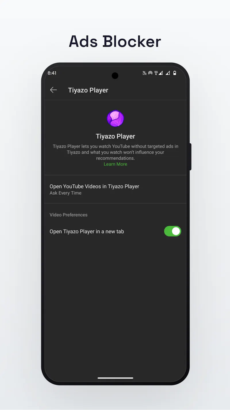 Tiyazo - AI Browser & Private screenshot 4