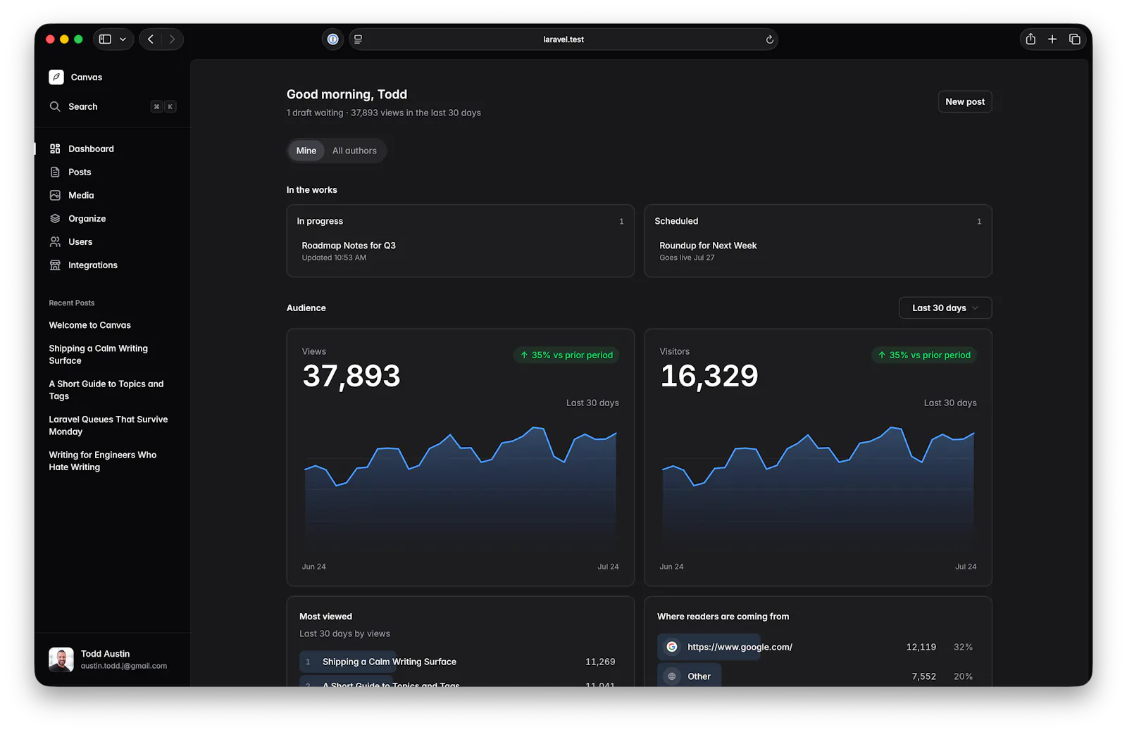 Canvas screenshot 1