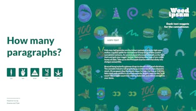 Weed Ipsum gallery image