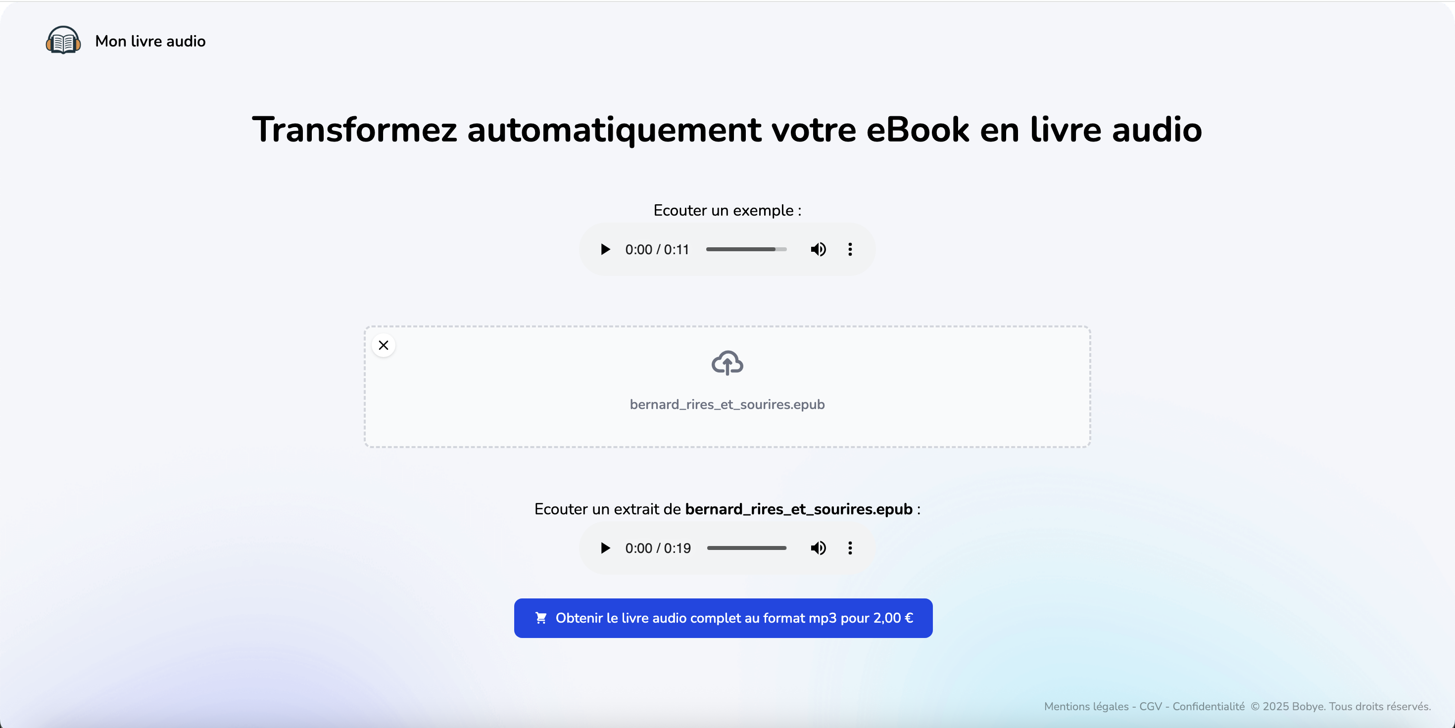 Il mio audiolibro - Trasforma i tuoi ebook in audiolibri media 2