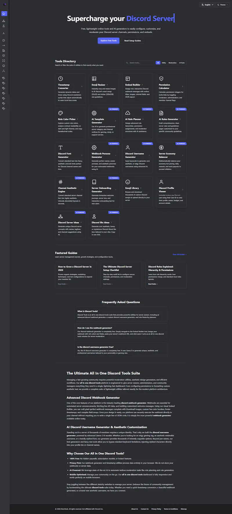 DiscoTools screenshot 2