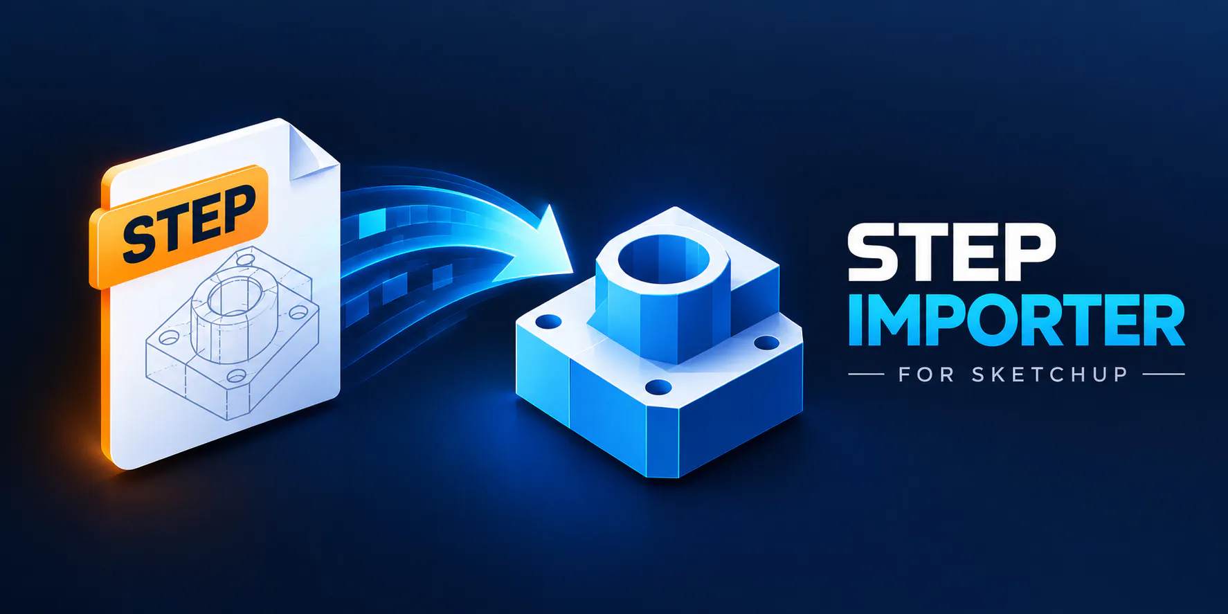 SketchUP STEP Importer plugin gallery image