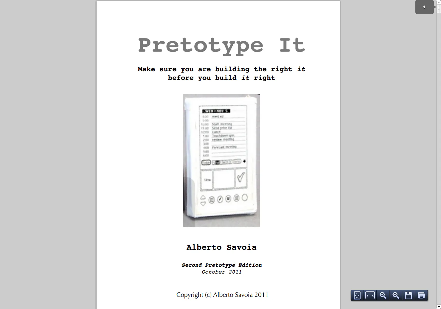 Pretotype It