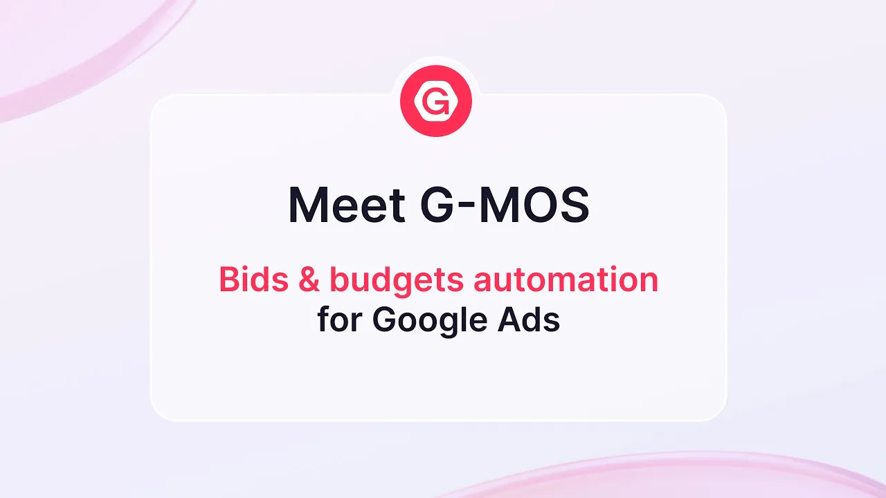 G-MOS Bids & Budgets control gallery image