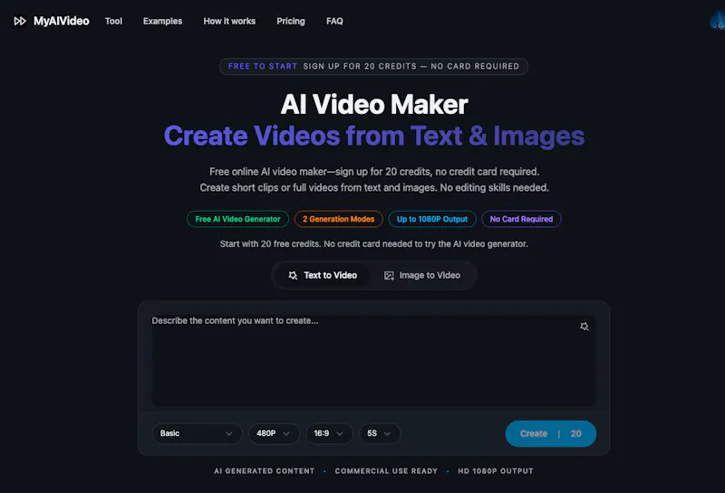 myaivideomaker screenshot 1