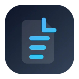 DOCX to PDF logo
