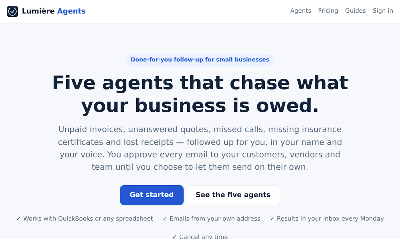 Lumière Agents screenshot 4