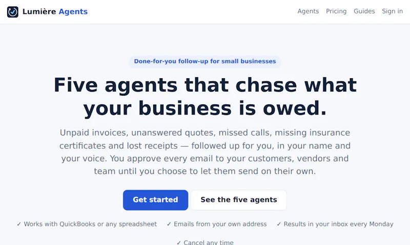 Lumière Agents screenshot 4