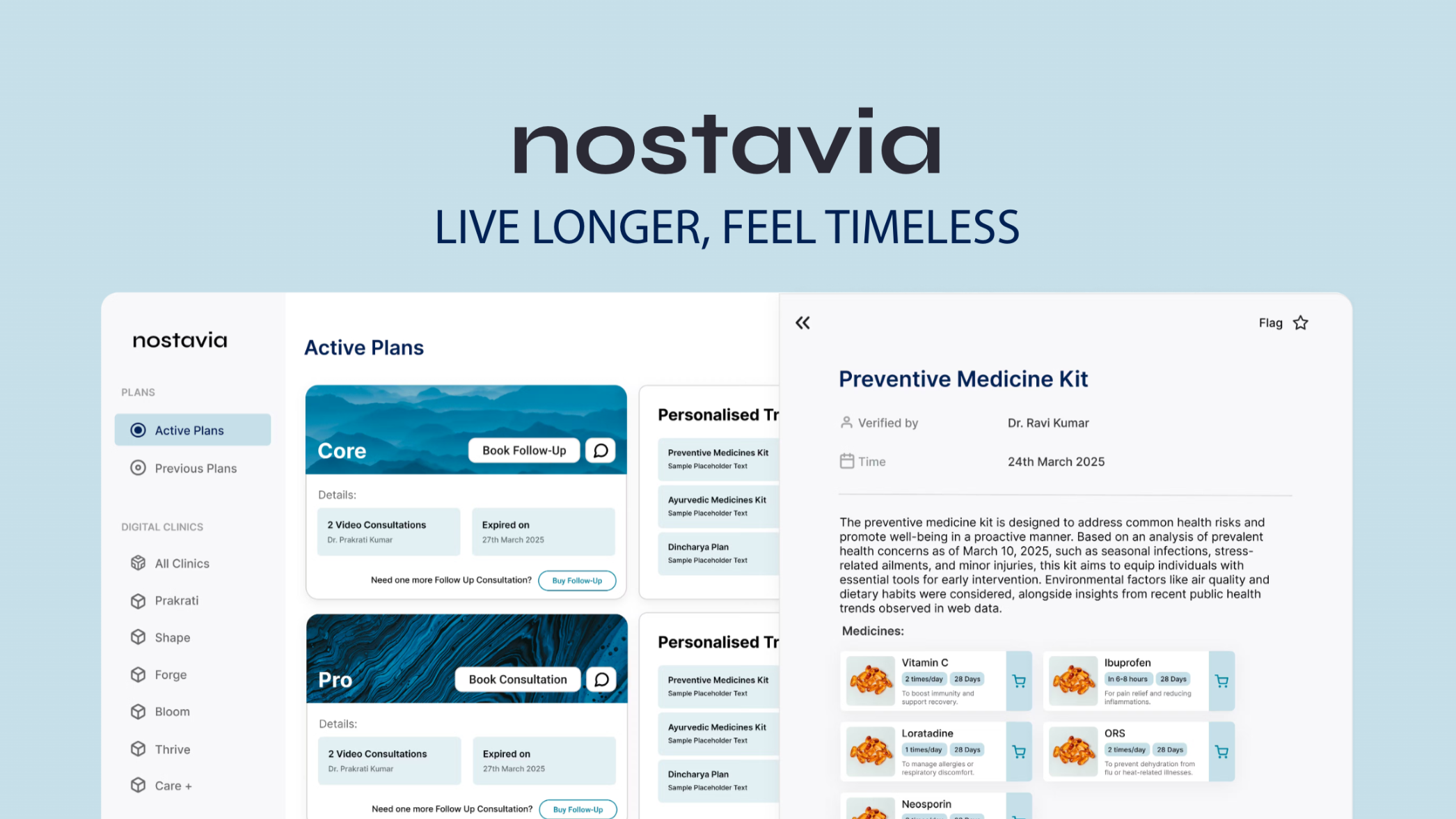 Nostavia Health - Your personalised health ecosystem media 1