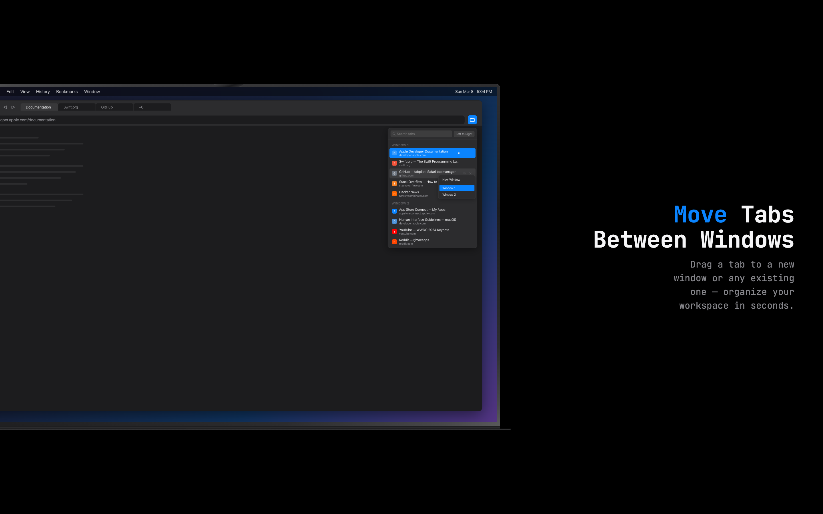 TabScope: Every Tab, One Click gallery image