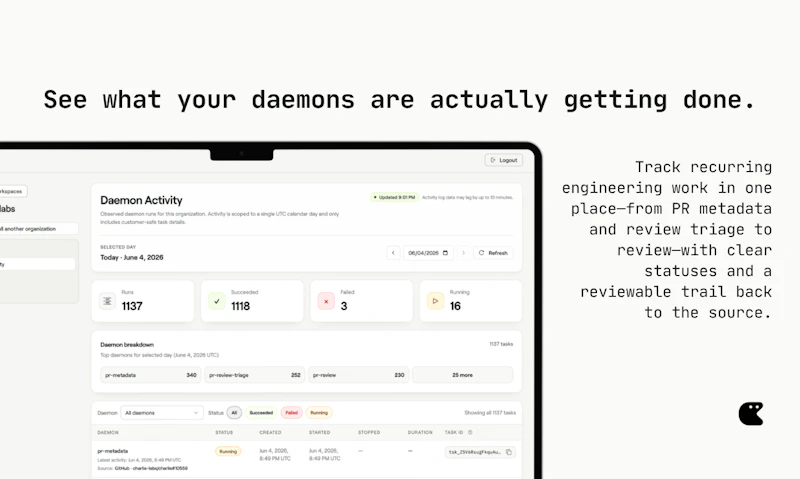 Daemons by Charlie Labs screenshot 5