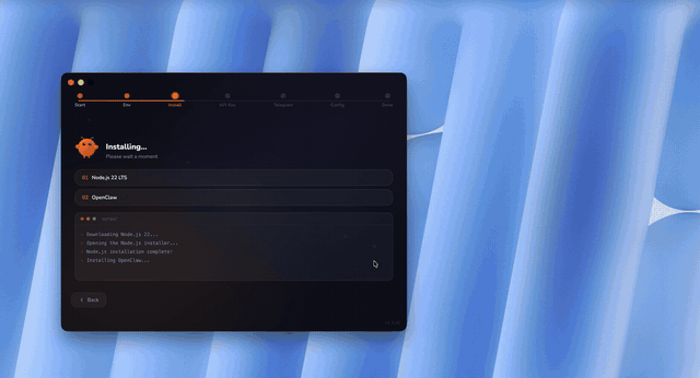 EasyClaw - Screenshot 2 showing product features and functionality