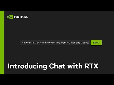 startuptile NVIDIA Chat with RTX-Build a localized personal AI chatbot