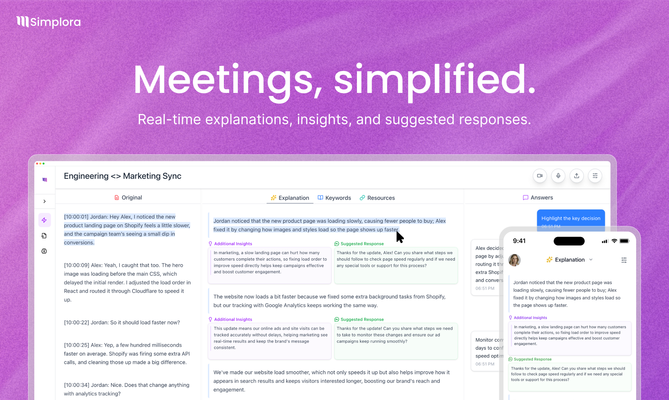 Simplora 2.0：為現代團隊打造的全方位代理式會議技術棧
