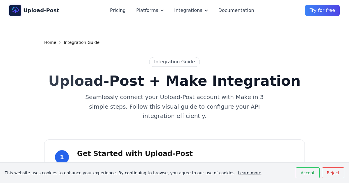 Upload-Post - Your API for Tiktok, Instagram, Facebook & more media 5