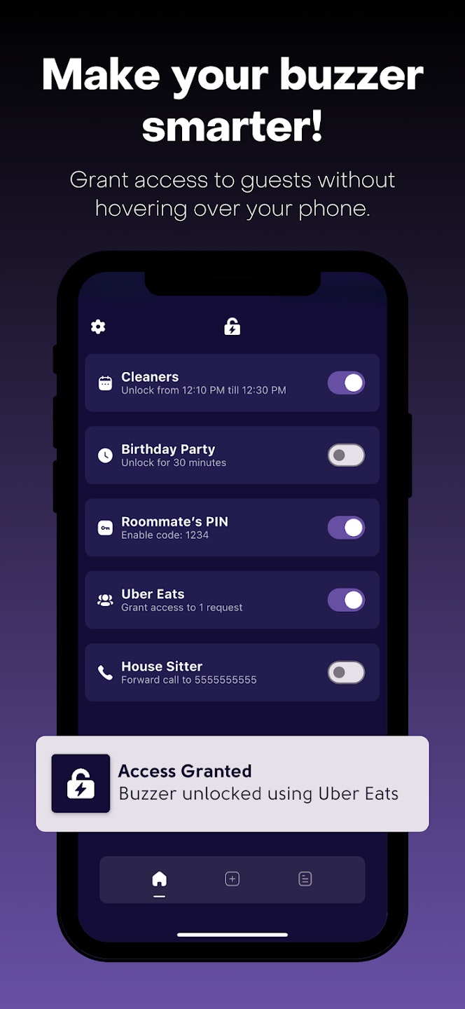Протобуз - Smart Buzzer App для квартир и квартир медиа 2