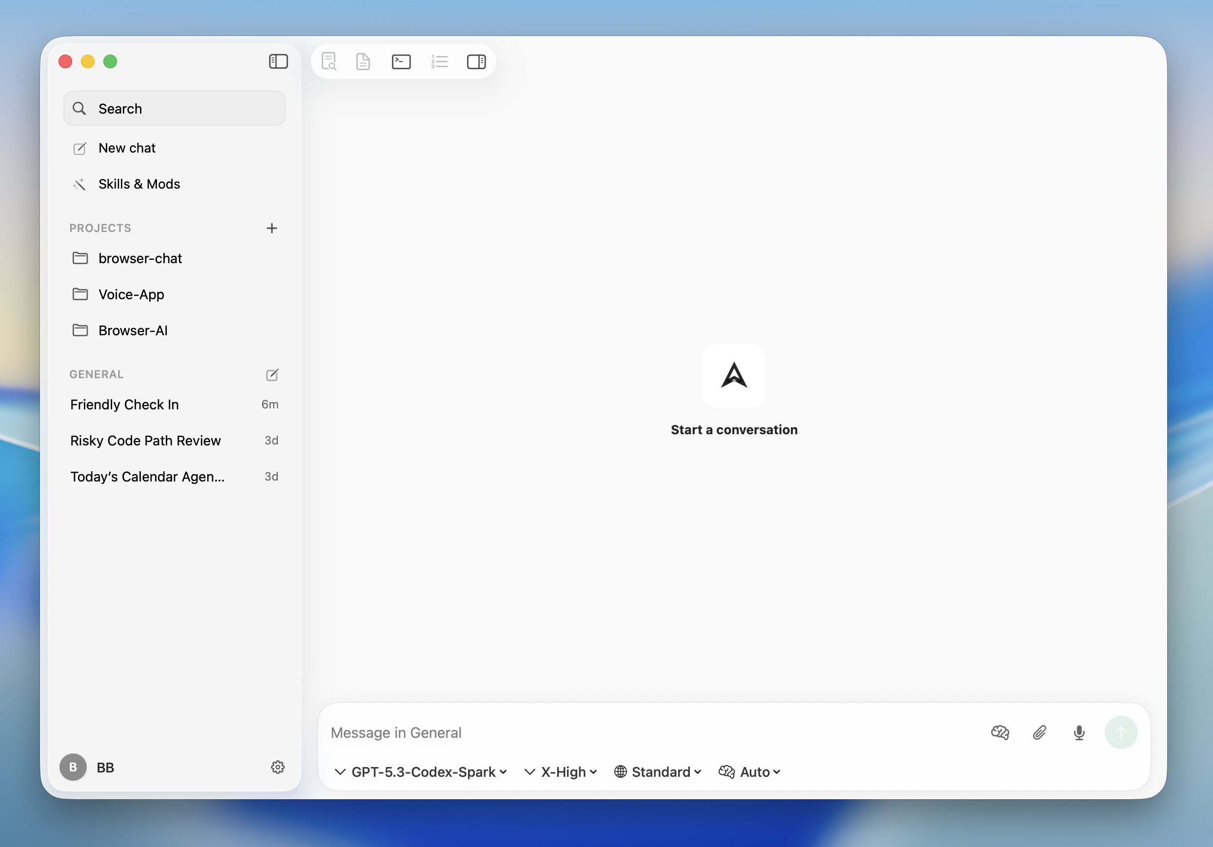 Codex Chat - Screenshot 3 showing product features and functionality