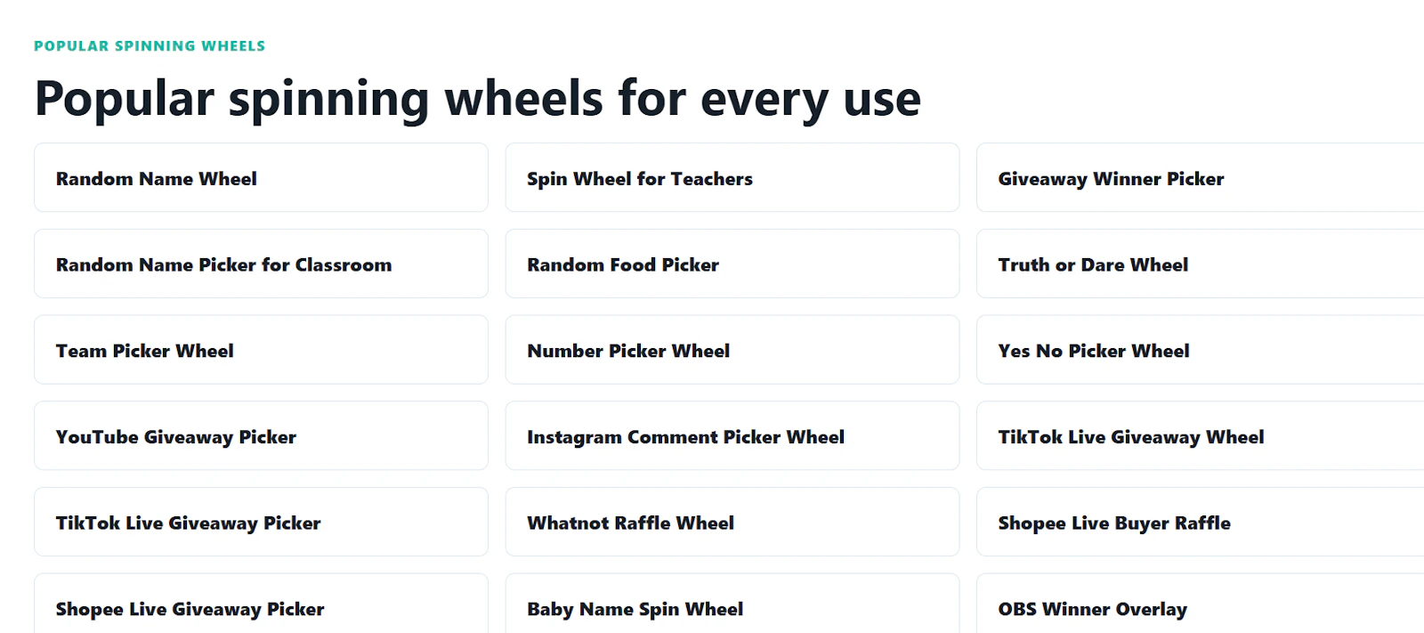 SpinWheelTools screenshot 2