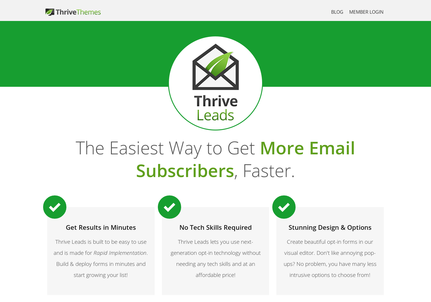 Thrive Leads
