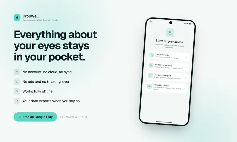 Eye Drops Reminder & Tracker screenshot 5