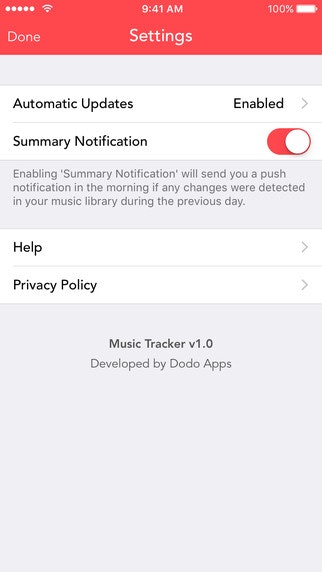 Music Tracker gallery image