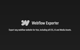 Webflow-Exporter media 2