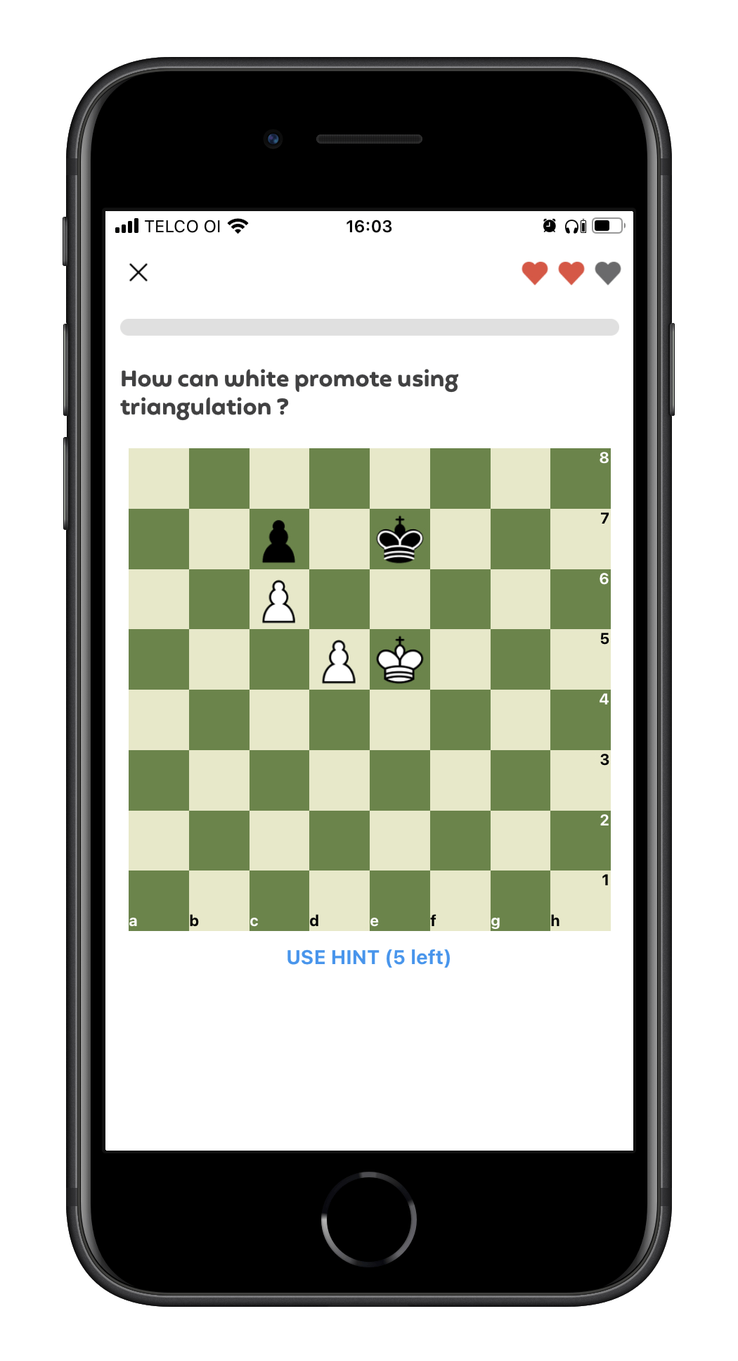 Mídia 3 de Chessnuts - Aplicativo de xadrez com mini-jogos divertidos e exercícios personalizados