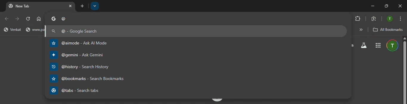 AI Mode in Chrome screenshot 3