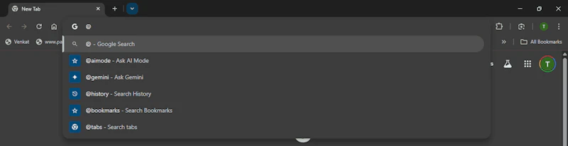 AI Mode in Chrome screenshot 4