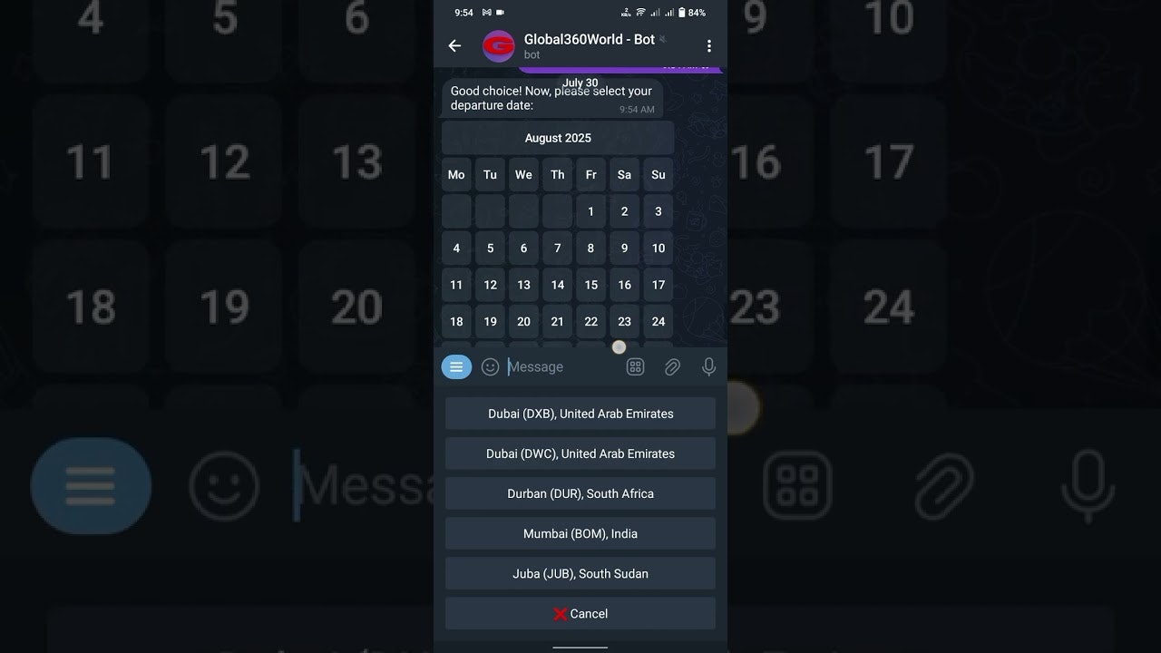 Global360World - Bot gallery image