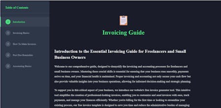 PDF Invoice Generator gallery image