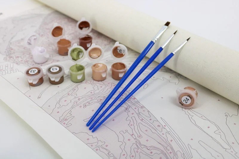 Malen nach Zahlen Customized Kits Medien 1