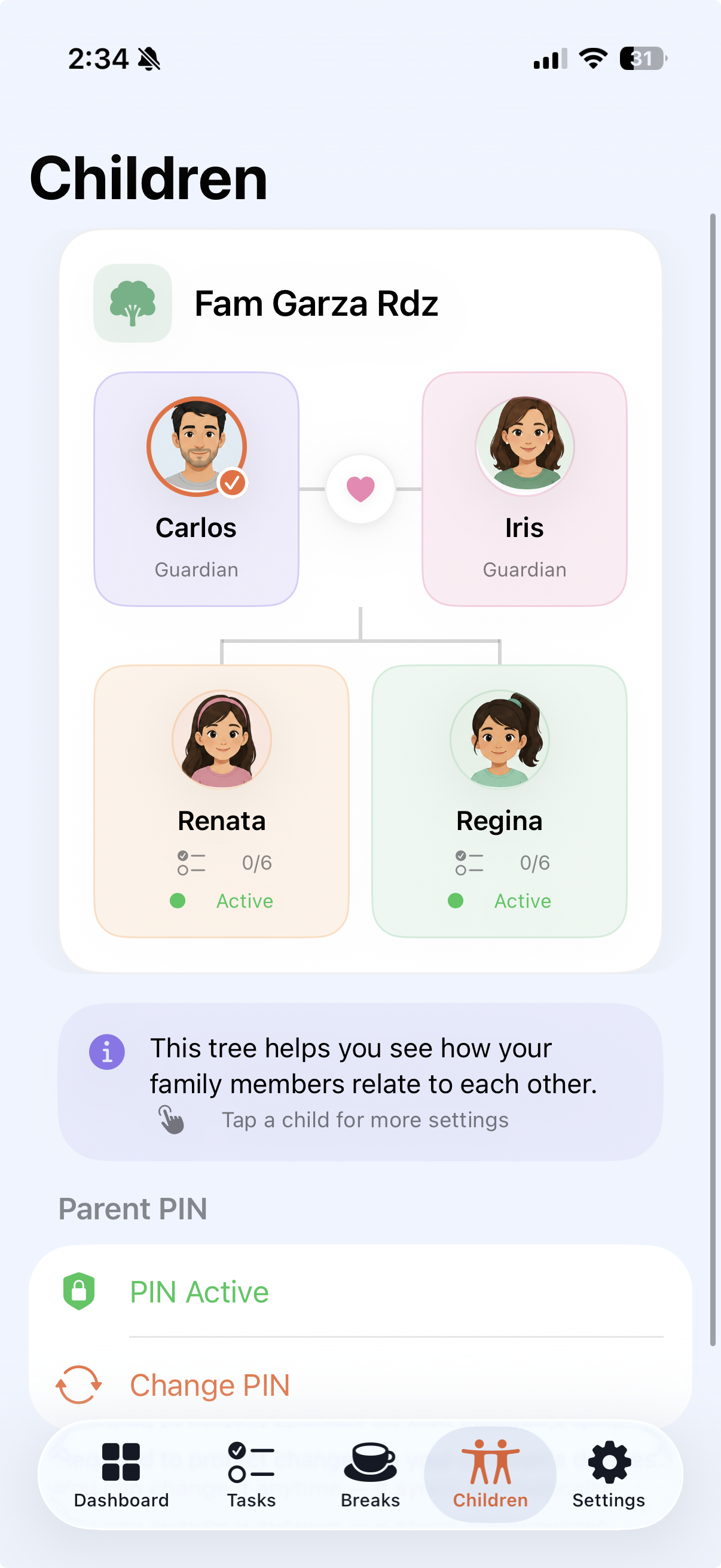 Screeni Parental Control with Chores gallery image