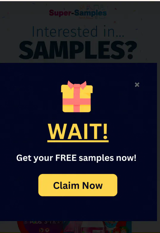 Gift Sample Card
