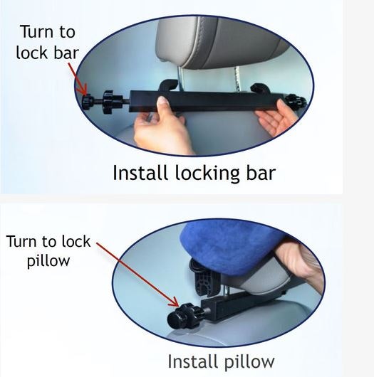 RestMyNeck Car Pillow gallery image