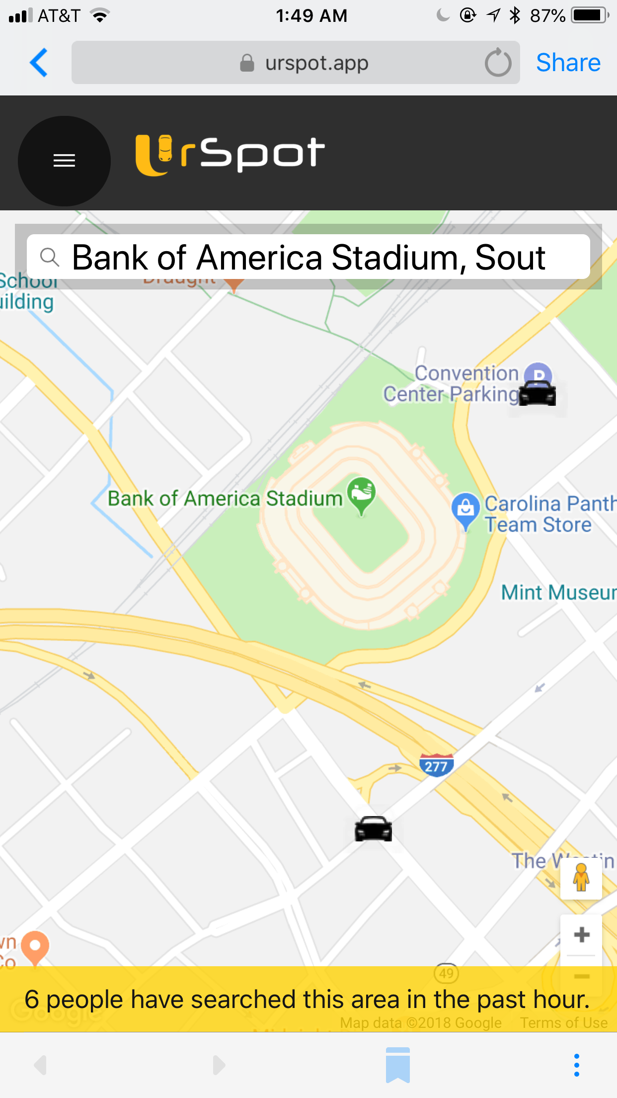 UrSpotApp gallery image