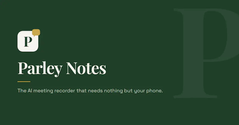 Parley Notes screenshot 1