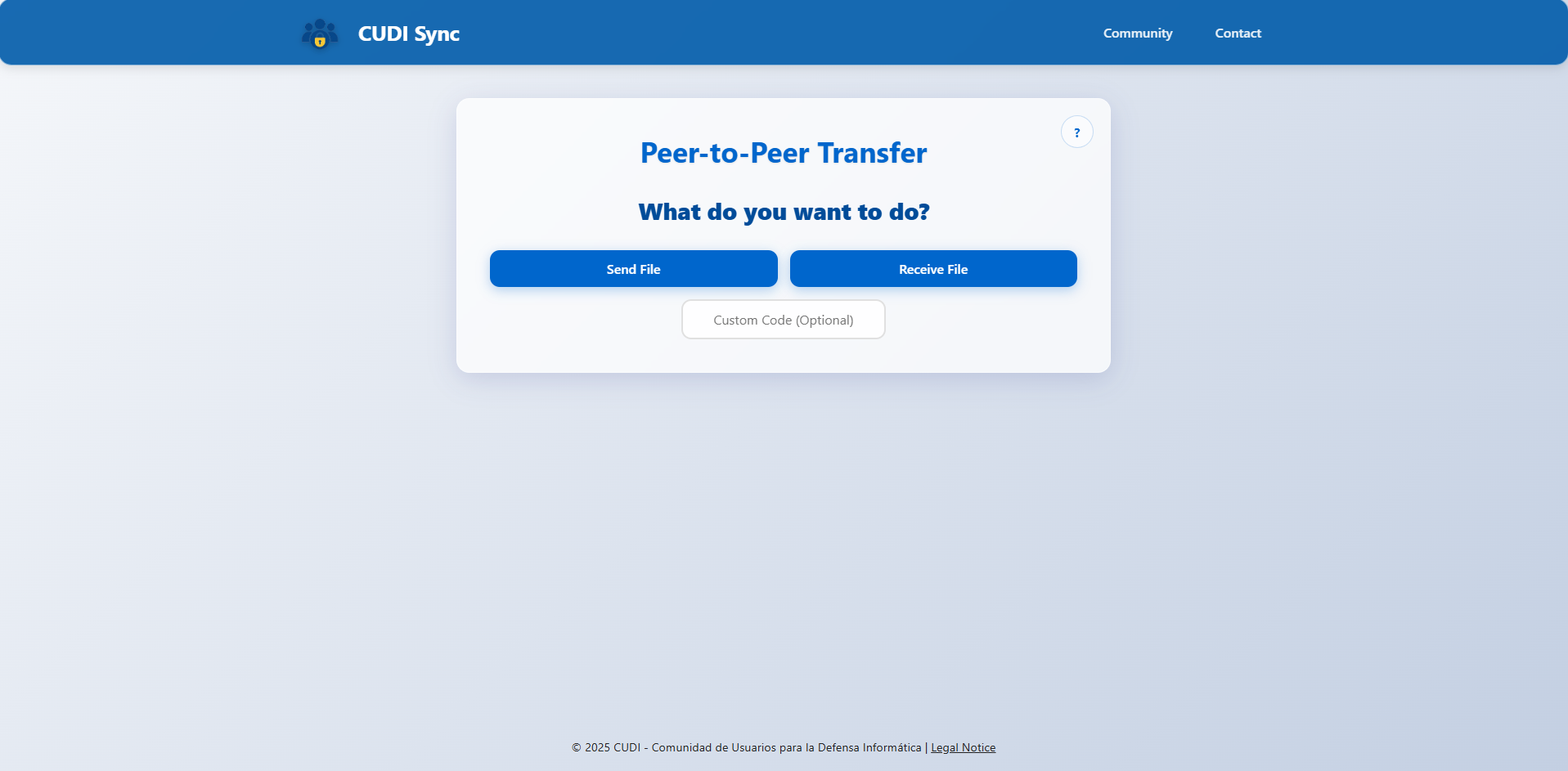Sync - Main product screenshot demonstrating key features and user interface