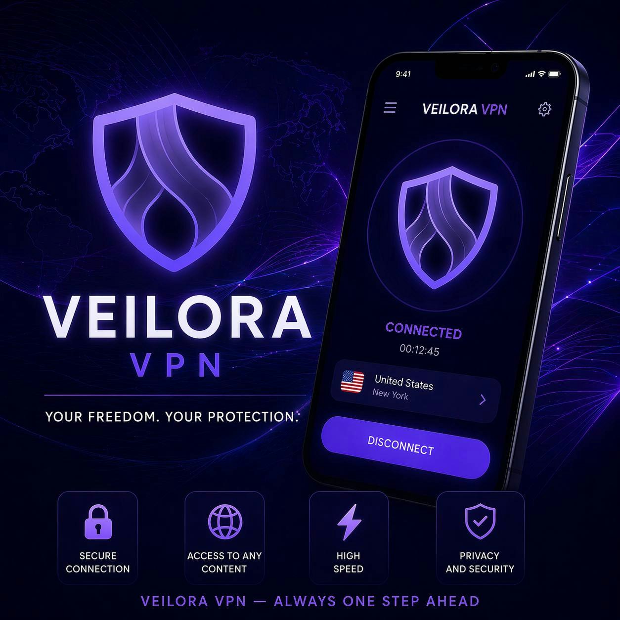 Veilora VPN gallery image