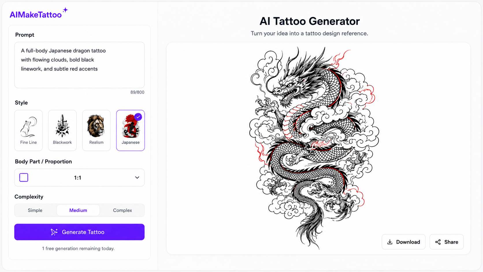 AIMakeTattoo gallery image